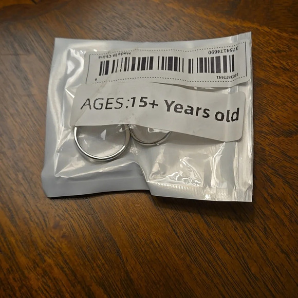 2pcs Retro Gothic Cosmic Stacking Ring Set With Moon And Star Detail Size 9 - Picture 3 of 6